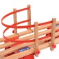 vidaXL Trineo de nieve plegable con respaldo madera 119 cm vidaXL Trineo de nieve plegable con respaldo madera 119 cm