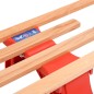 vidaXL Trineo de nieve plegable con respaldo madera 119 cm vidaXL Trineo de nieve plegable con respaldo madera 119 cm
