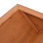 vidaXL Jardinera de madera de abeto 90x55x56 cm vidaXL Jardinera de madera de abeto 90x55x56 cm