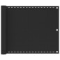 vidaXL Toldo para balcón HDPE 75x600 cm gris antracita vidaXL Toldo para balcón HDPE 75x600 cm gris antracita