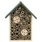 vidaXL Casas de insectos 2 uds 23x14x29 cm madera maciza de abeto vidaXL Casas de insectos 2 uds 23x14x29 cm madera maciza de abeto