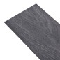 vidaXL Lamas para suelo de PVC autoadhesivas 5,02m² 2mm negro y blanco vidaXL Lamas para suelo de PVC autoadhesivas 5,02m² 2mm negro y blanco
