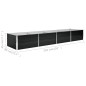 vidaXL Arriate de acero galvanizado gris antracita 320x80x45 cm vidaXL Arriate de acero galvanizado gris antracita 320x80x45 cm