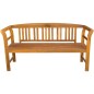 vidaXL Banco de jardín 157 cm madera acacia maciza vidaXL Banco de jardín 157 cm madera acacia maciza