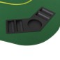 vidaXL Superficie de póker 8 jugadores plegable en 4 rectangular verde vidaXL Superficie de póker 8 jugadores plegable en 4 rectangular verde