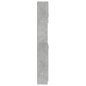 vidaXL Armario de baño contrachapada gris hormigón 32x25,5x190 cm vidaXL Armario de baño contrachapada gris hormigón 32x25,5x190 cm