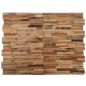vidaXL Paneles revestimiento pared 10 uds madera teca reciclada 1,03m² vidaXL Paneles revestimiento pared 10 uds madera teca reciclada 1,03m²