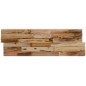 vidaXL Paneles revestimiento pared 10 uds madera teca reciclada 1,03m² vidaXL Paneles revestimiento pared 10 uds madera teca reciclada 1,03m²