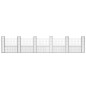 vidaXL Cesta en forma de U muro de gaviones galvanizado 570x20x100 cm vidaXL Cesta en forma de U muro de gaviones galvanizado 570x20x100 cm