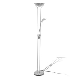 vidaXL Lámpara LED de pie regulable 23 W