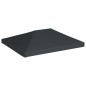 vidaXL Toldo de cenador 310 g/m² 4x3 m gris vidaXL Toldo de cenador 310 g/m² 4x3 m gris