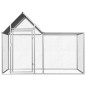 vidaXL Gallinero acero galvanizado 2x1x1,5 m vidaXL Gallinero acero galvanizado 2x1x1,5 m