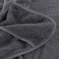 vidaXL Toallas de playa 2 uds tela gris antracita 400 g/m² 60x135 cm vidaXL Toallas de playa 2 uds tela gris antracita 400 g/m² 60x135 cm