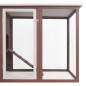 vidaXL Gallinero con 1 jaula para huevos madera marrón vidaXL Gallinero con 1 jaula para huevos madera marrón