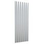 vidaXL Paneles tejado 12 unidades acero recubierto plateado 100x36 cm vidaXL Paneles tejado 12 unidades acero recubierto plateado 100x36 cm