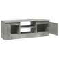 vidaXL Mueble de TV con puerta gris hormigón 102x30x36 cm vidaXL Mueble de TV con puerta gris hormigón 102x30x36 cm