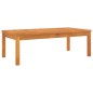 vidaXL Mesa de centro de madera maciza de acacia 100x50x33 cm vidaXL Mesa de centro de madera maciza de acacia 100x50x33 cm