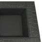 vidaXL Brasero con atizador acero 79x79x46,5 cm vidaXL Brasero con atizador acero 79x79x46,5 cm