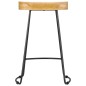 vidaXL Taburetes de cocina gavin 2 unidades madera maciza de mango vidaXL Taburetes de cocina gavin 2 unidades madera maciza de mango