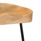 vidaXL Taburetes de cocina gavin 2 unidades madera maciza de mango vidaXL Taburetes de cocina gavin 2 unidades madera maciza de mango