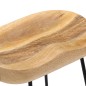 vidaXL Taburetes de cocina gavin 2 unidades madera maciza de mango vidaXL Taburetes de cocina gavin 2 unidades madera maciza de mango