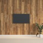 vidaXL Paneles de pared con aspecto de madera PVC marrón 2,06 m² vidaXL Paneles de pared con aspecto de madera PVC marrón 2,06 m²