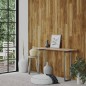 vidaXL Paneles de pared con aspecto de madera PVC marrón 2,06 m² vidaXL Paneles de pared con aspecto de madera PVC marrón 2,06 m²