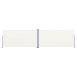 vidaXL Toldo lateral retráctil crema 160x600 cm