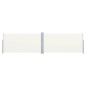 vidaXL Toldo lateral retráctil crema 160x600 cm vidaXL Toldo lateral retráctil crema 160x600 cm