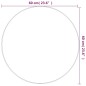 vidaXL Espejo de pared redondo dorado Ø 60 cm vidaXL Espejo de pared redondo dorado Ø 60 cm