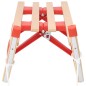 vidaXL Trineo plegable de madera 110 cm vidaXL Trineo plegable de madera 110 cm