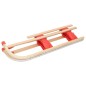 vidaXL Trineo plegable de madera 110 cm vidaXL Trineo plegable de madera 110 cm