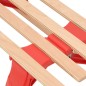 vidaXL Trineo plegable de madera 110 cm vidaXL Trineo plegable de madera 110 cm