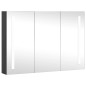 vidaXL Mueble de baño con espejo LED 89x14x62 cm vidaXL Mueble de baño con espejo LED 89x14x62 cm