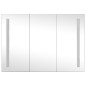 vidaXL Mueble de baño con espejo LED 89x14x62 cm vidaXL Mueble de baño con espejo LED 89x14x62 cm