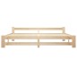vidaXL Estructura de cama madera maciza de pino 200x200 cm vidaXL Estructura de cama madera maciza de pino 200x200 cm