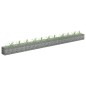 vidaXL Arriate de gaviones de acero galvanizado 450x30x30 cm vidaXL Arriate de gaviones de acero galvanizado 450x30x30 cm