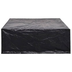 vidaXL Cubierta para muebles de jardín 8 ojales 250x210x90 cm