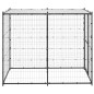 vidaXL Perrera de exterior de acero con techo 110x220x180 cm vidaXL Perrera de exterior de acero con techo 110x220x180 cm