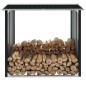 vidaXL Caseta de jardín para leña acero galvanizado gris 172x91x154 cm vidaXL Caseta de jardín para leña acero galvanizado gris 172x91x154 cm