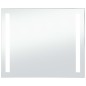 vidaXL Espejo de pared de baño con LED 80x60 cm vidaXL Espejo de pared de baño con LED 80x60 cm