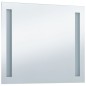 vidaXL Espejo de pared de baño con LED 80x60 cm vidaXL Espejo de pared de baño con LED 80x60 cm