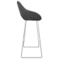vidaXL Taburetes de barra de cocina 2 unidades terciopelo gris oscuro vidaXL Taburetes de barra de cocina 2 unidades terciopelo gris oscuro