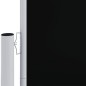 vidaXL Toldo lateral retráctil negro 117x1000 cm