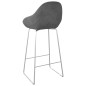 vidaXL Taburetes de barra de cocina 2 unidades terciopelo gris oscuro vidaXL Taburetes de barra de cocina 2 unidades terciopelo gris oscuro