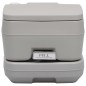 vidaXL Inodoro portátil para camping gris 10 + 10 L vidaXL Inodoro portátil para camping gris 10 + 10 L