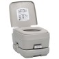 vidaXL Inodoro portátil para camping gris 10 + 10 L vidaXL Inodoro portátil para camping gris 10 + 10 L