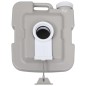 vidaXL Inodoro portátil para camping gris 10 + 10 L vidaXL Inodoro portátil para camping gris 10 + 10 L