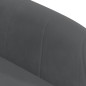 vidaXL Taburetes de barra de cocina 2 unidades terciopelo gris oscuro vidaXL Taburetes de barra de cocina 2 unidades terciopelo gris oscuro