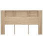 vidaXL Mueble cabecero color roble Sonoma 180x18,5x104,5 cm vidaXL Mueble cabecero color roble Sonoma 180x18,5x104,5 cm